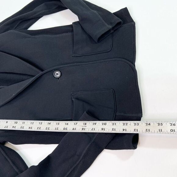 Standard James Perse Cardigan Jacket Blazer Womens 1 Small Cotton Collar Button - Picture 3 of 8